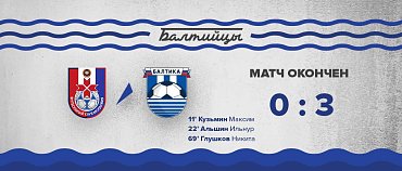 Мордовия - Балтика 0-3